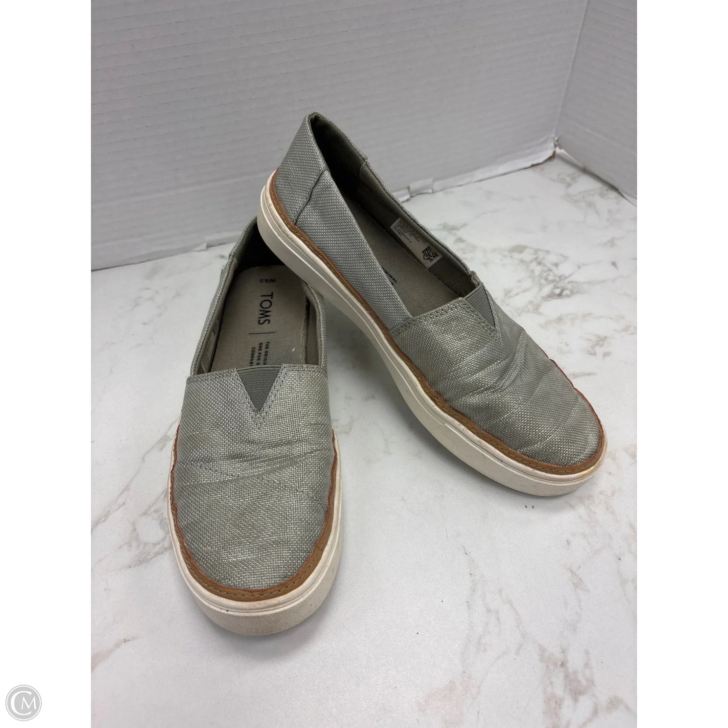 Shoes Heels Platform By Toms In Green, Size: 6.5