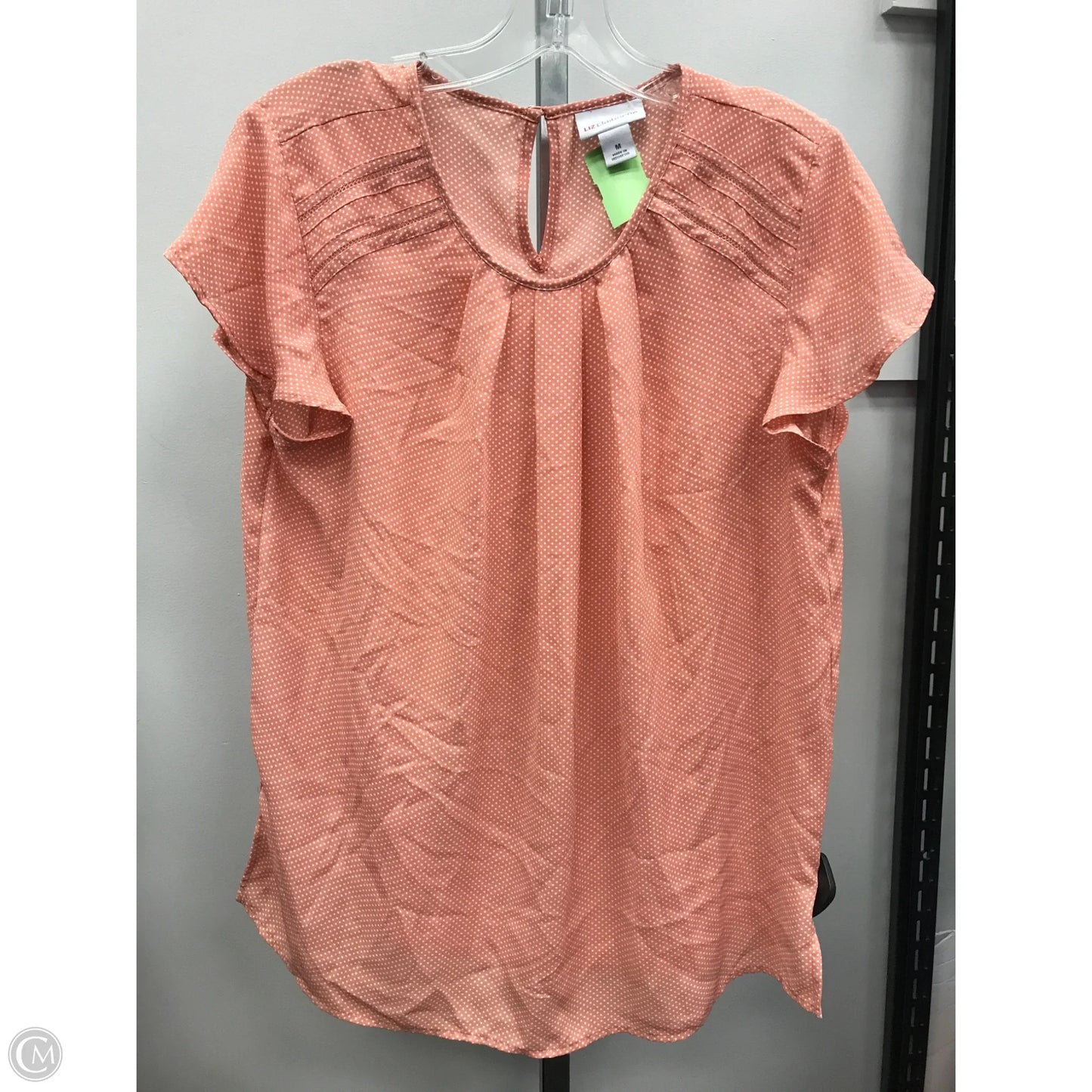 Top Sleeveless By Liz Claiborne In Paisley Print, Size: M