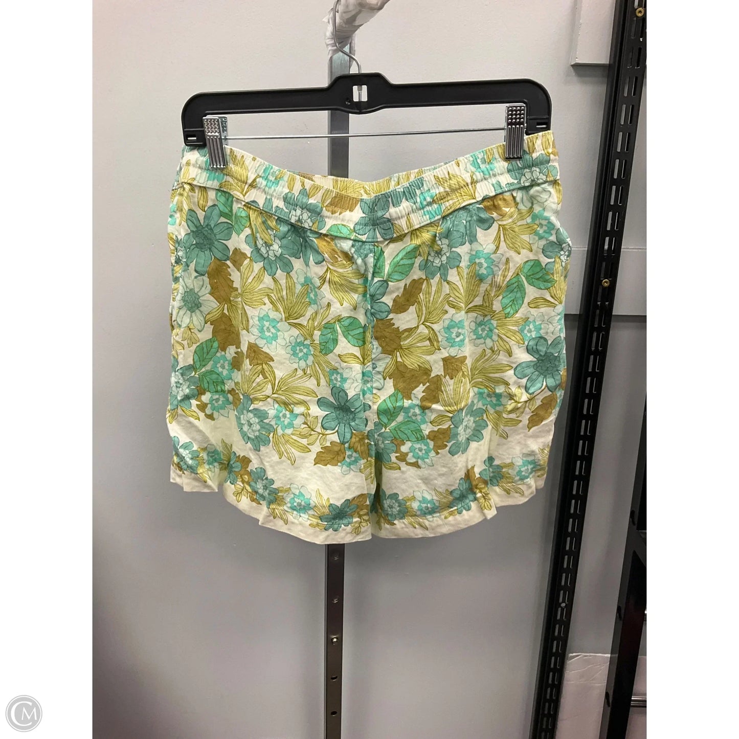 Shorts By Loft In Floral Print, Size: L