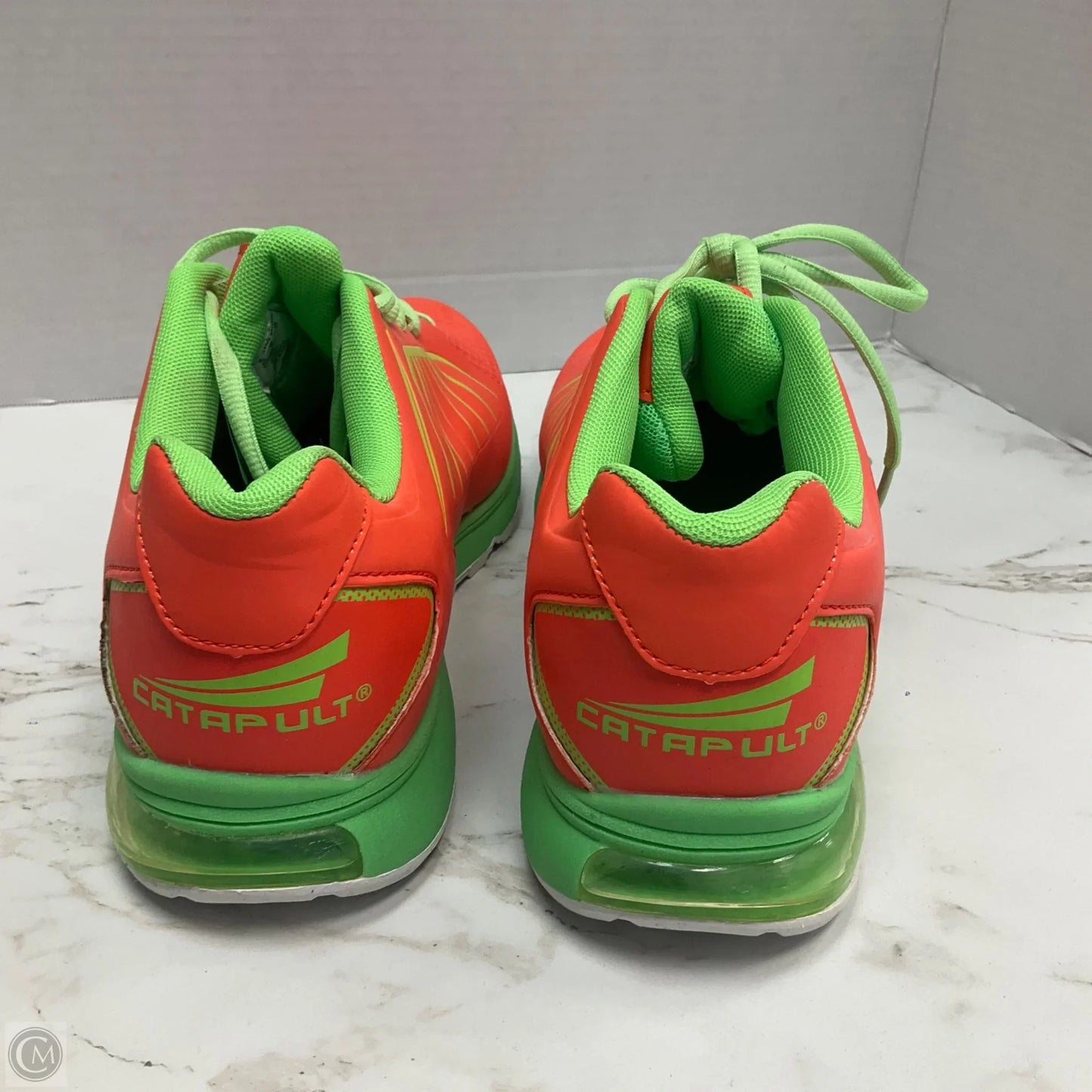 Shoes Athletic By Clothes Mentor In Orange, Size: 10