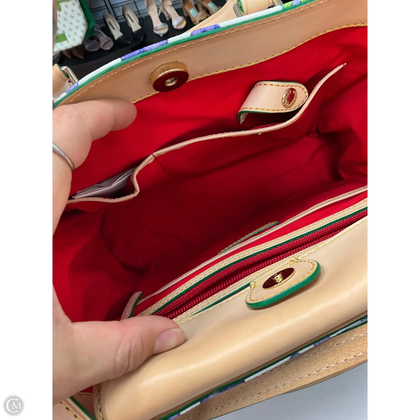 Handbag Designer By Dooney And Bourke, Size: Large