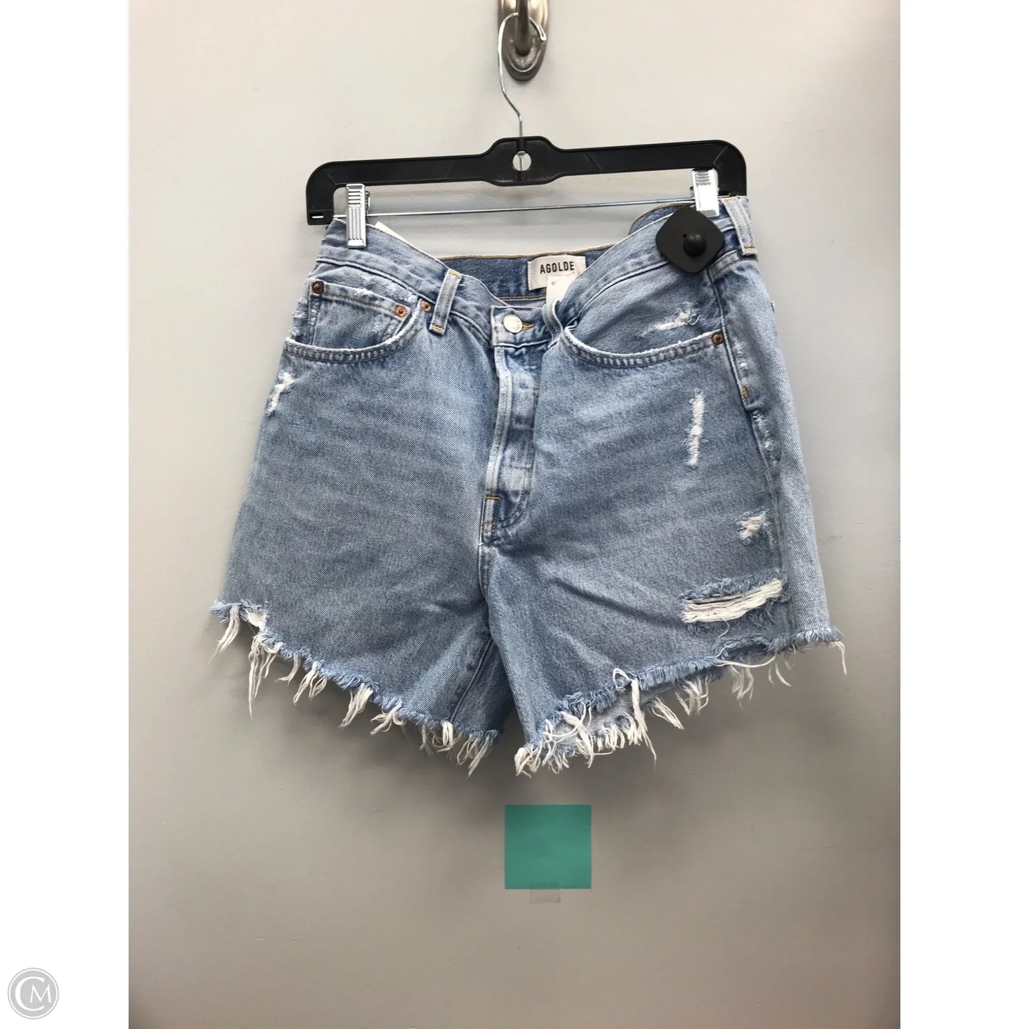 Shorts By Agolde In Blue Denim, Size: 4