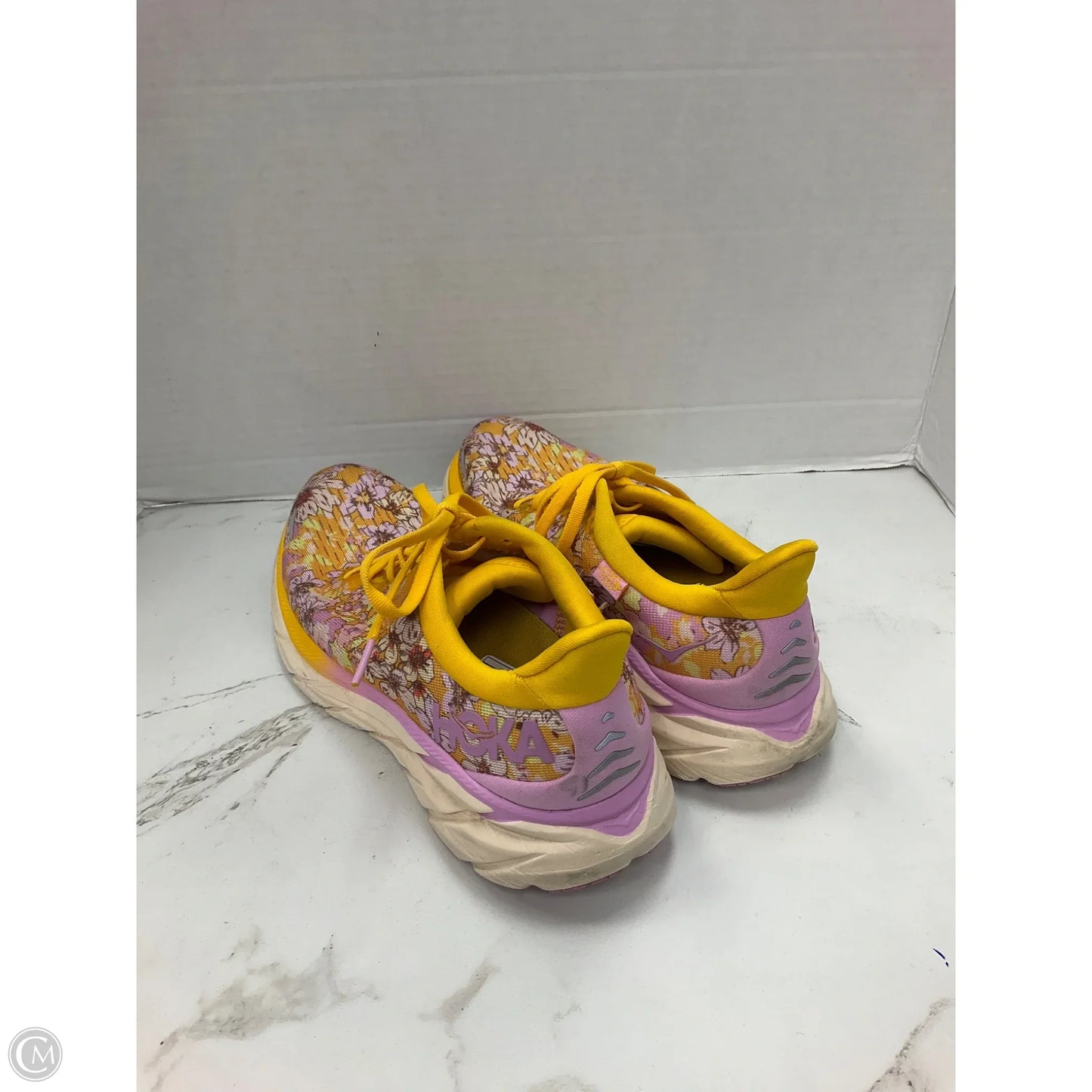 Shoes Athletic By Hoka In Floral Print, Size: 7