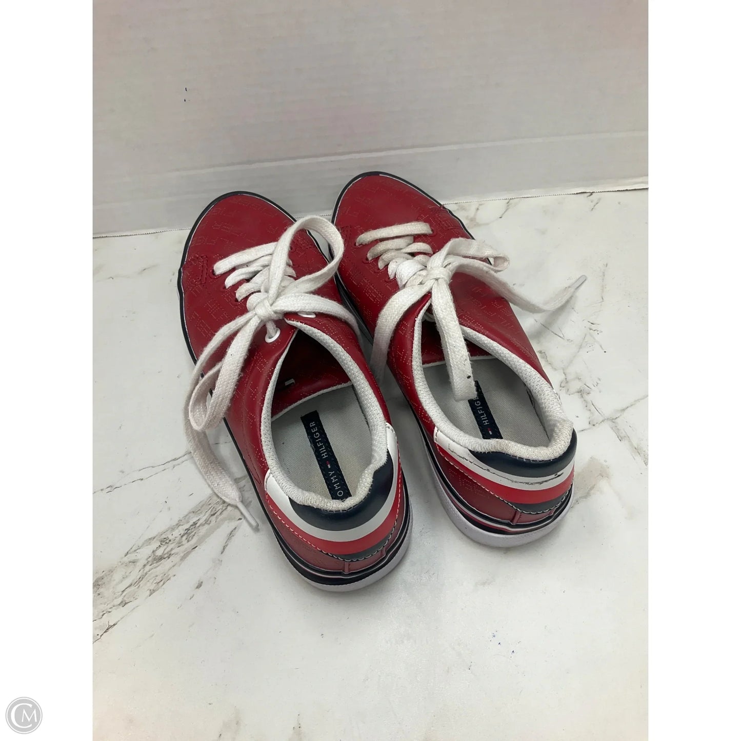 Shoes Sneakers By Tommy Hilfiger In Red, Size: 7