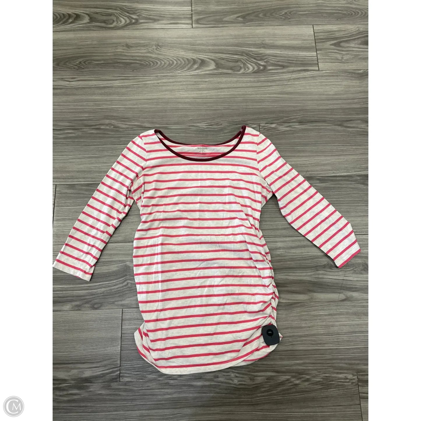 Maternity Top Long Sleeve By Motherhood, Size: M