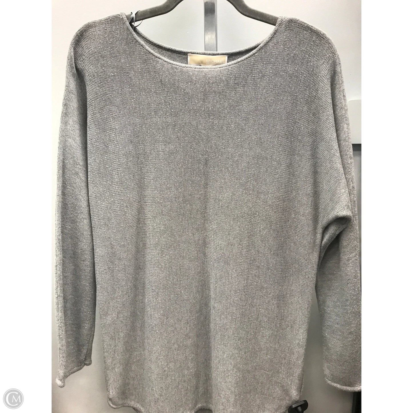 Sweater By Michael By Michael Kors In Grey, Size: M