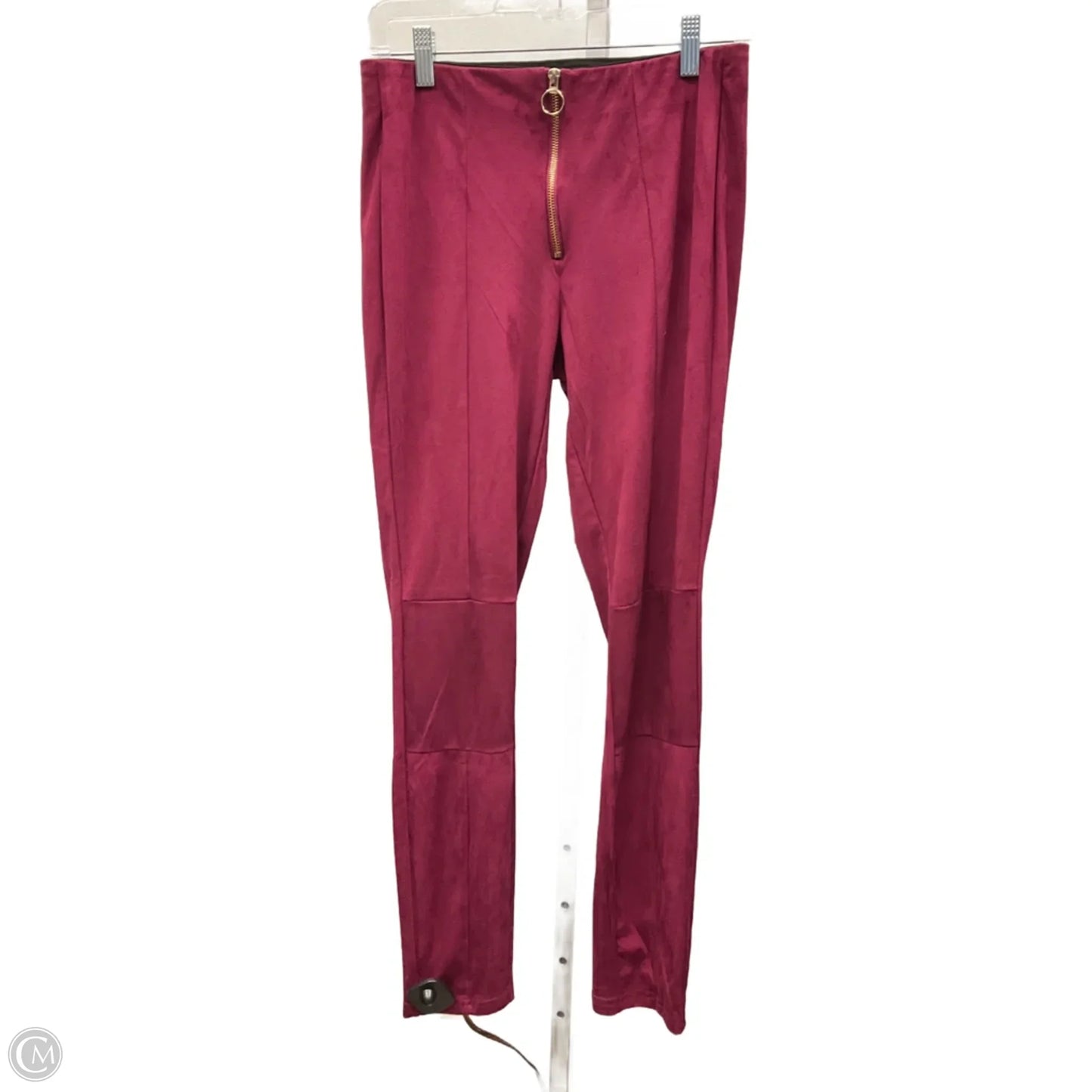Pants Leggings By Ci Sono In Maroon, Size: S