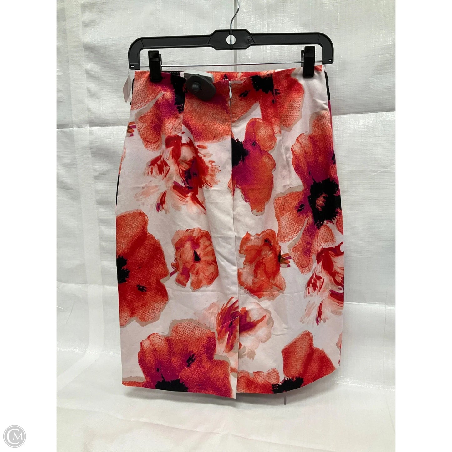 Skirt Midi By Worthington In Red & White, Size: 4