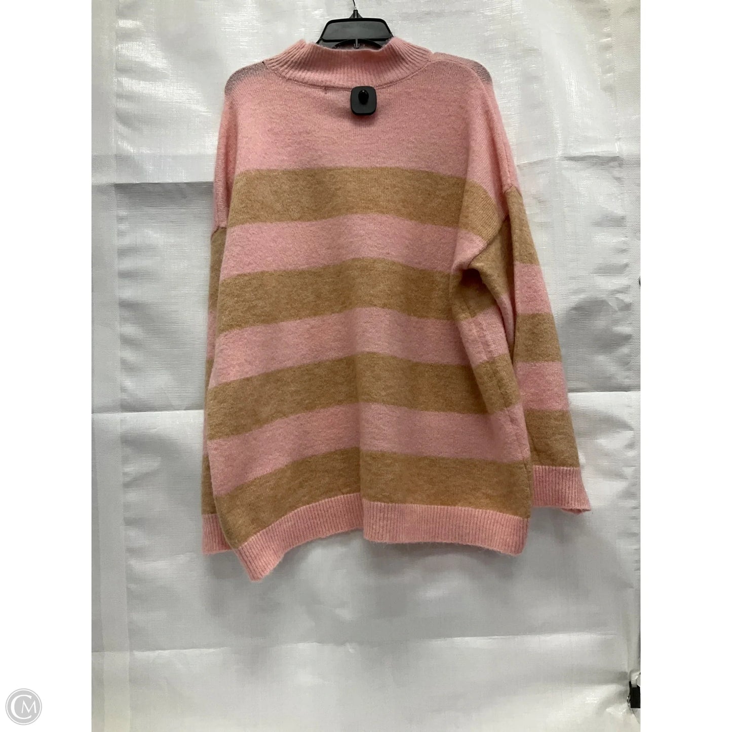 Sweater By Sanctuary In Pink & Tan, Size: 1x