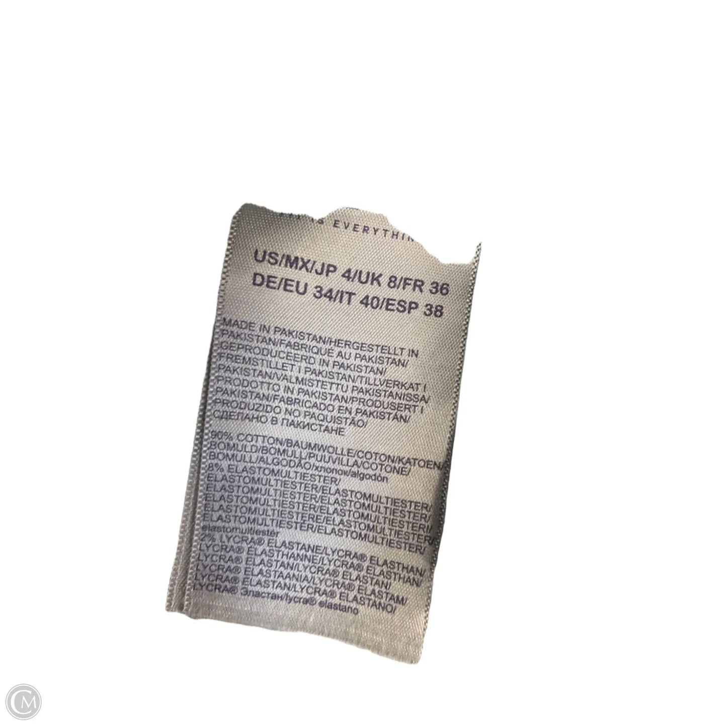 Jeans Skinny By Not Your Daughters Jeans In Blue Denim, Size: 4