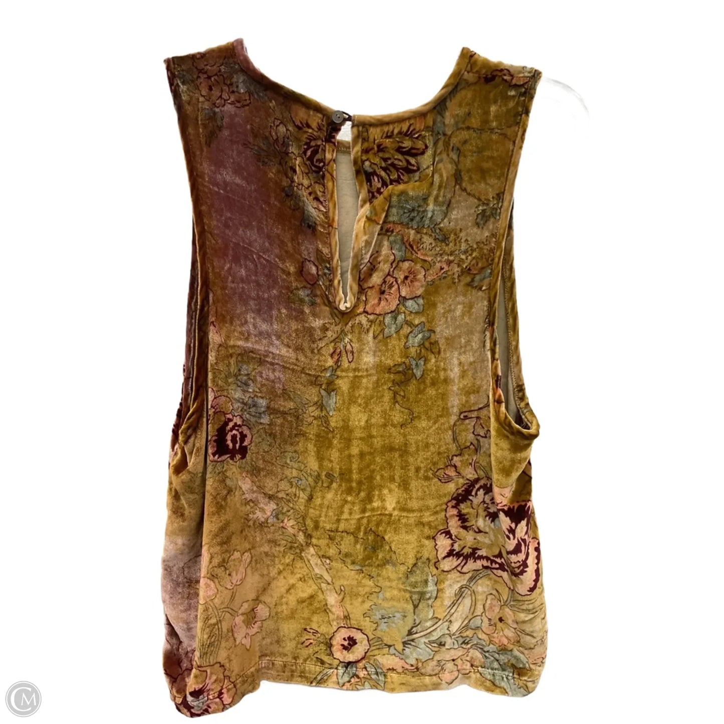 Top Sleeveless By Chaser In Floral Print, Size: M