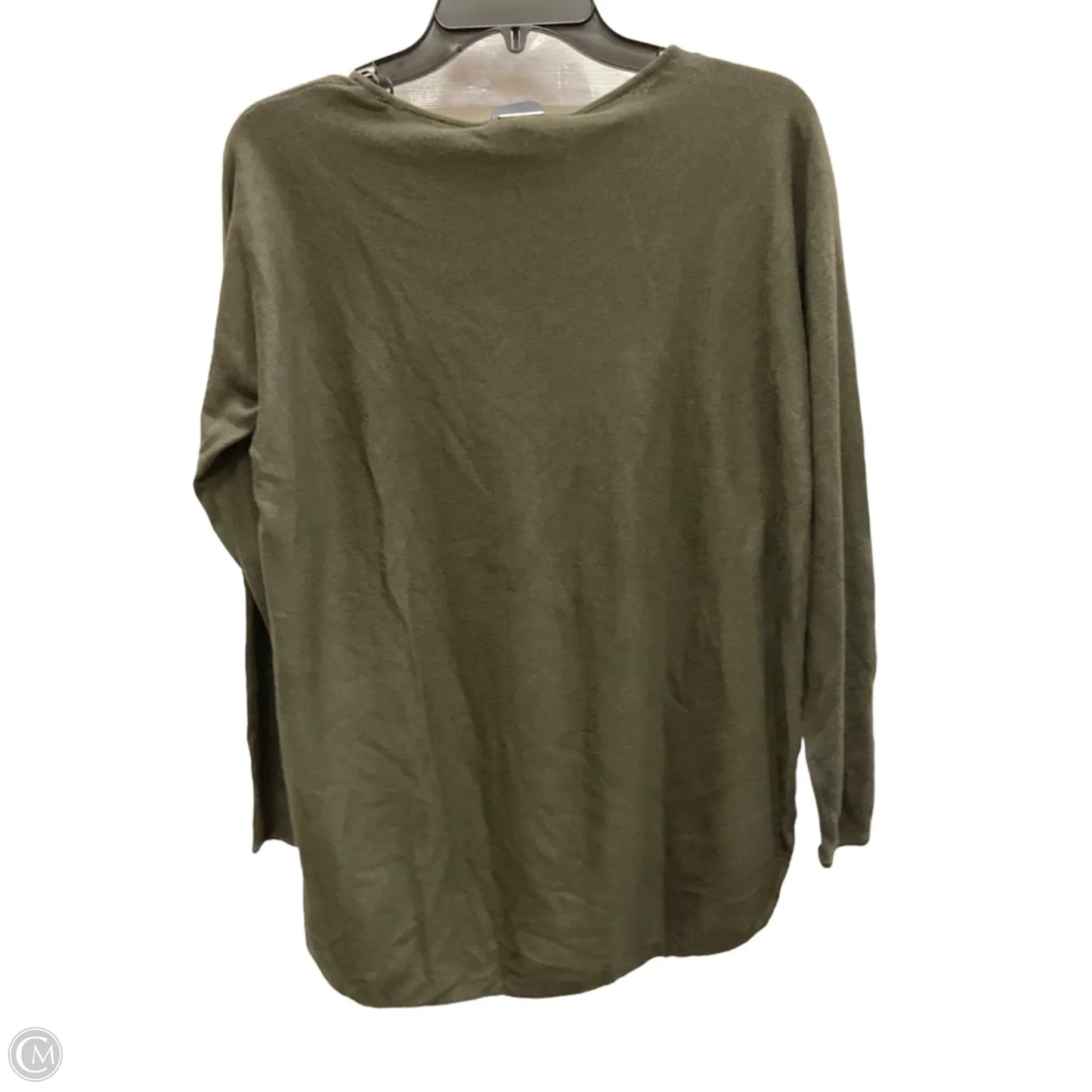 Top Long Sleeve By Michael By Michael Kors In Green, Size: S