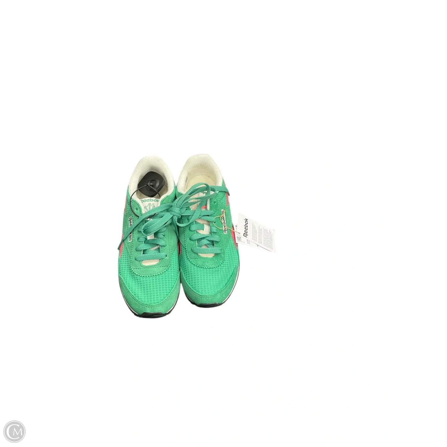 Shoes Athletic By Reebok In Green & Pink, Size: 6.5
