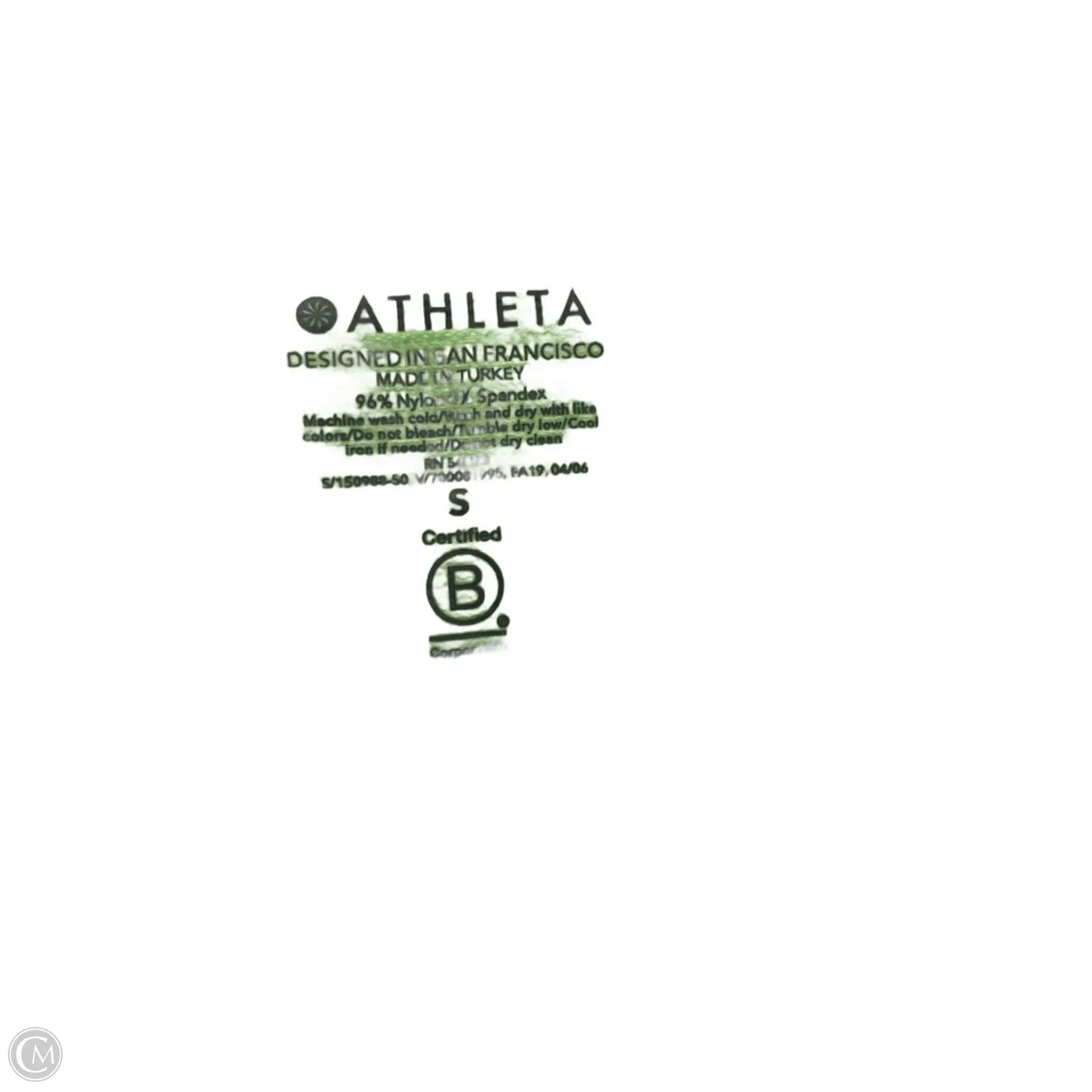 Athletic Tank Top By Athleta In Green, Size: S