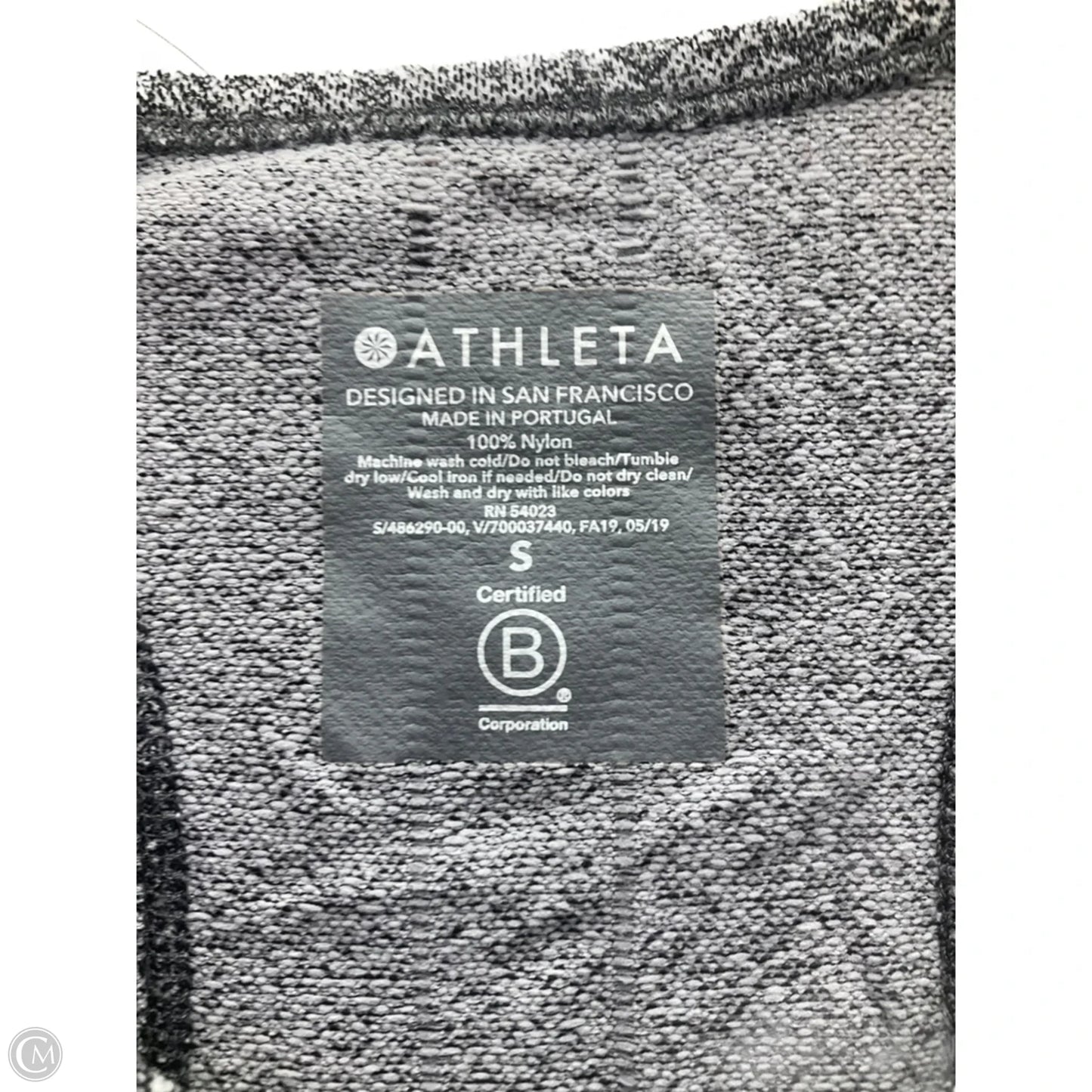 Athletic Tank Top By Athleta In Black, Size: S