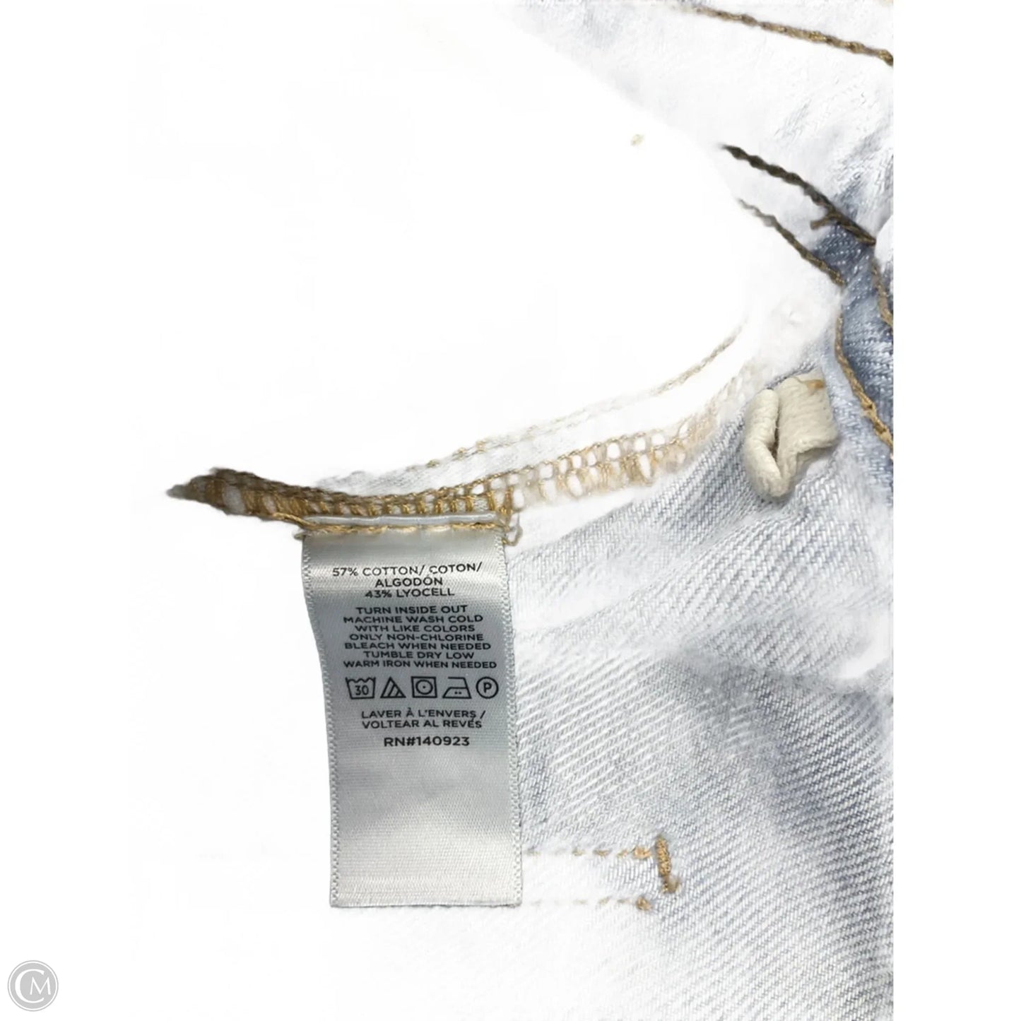 Jeans Wide Leg By Loft In Blue Denim, Size: 0