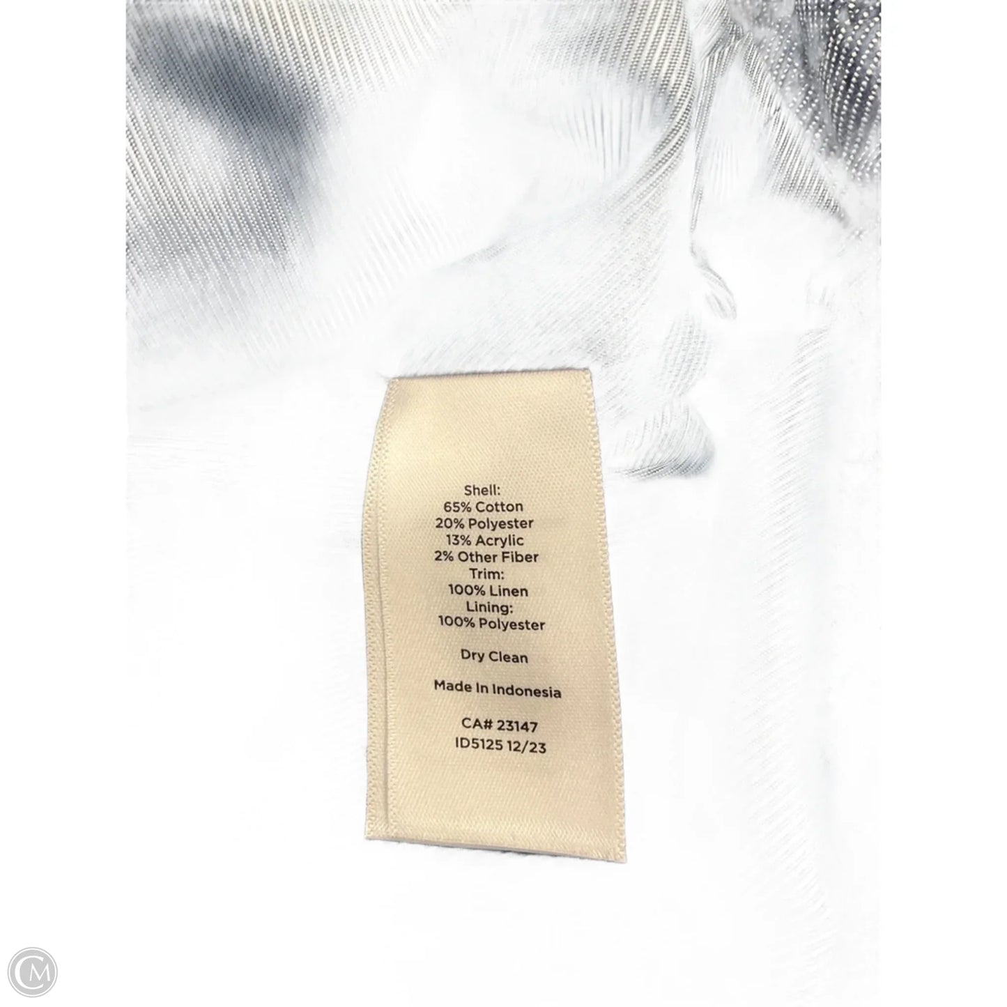 Blazer By Talbots In Blue & Pink, Size: 8p