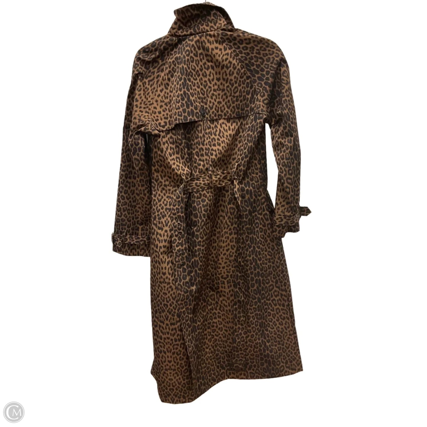 Jacket Designer By Rebecca Minkoff In Leopard Print, Size: S