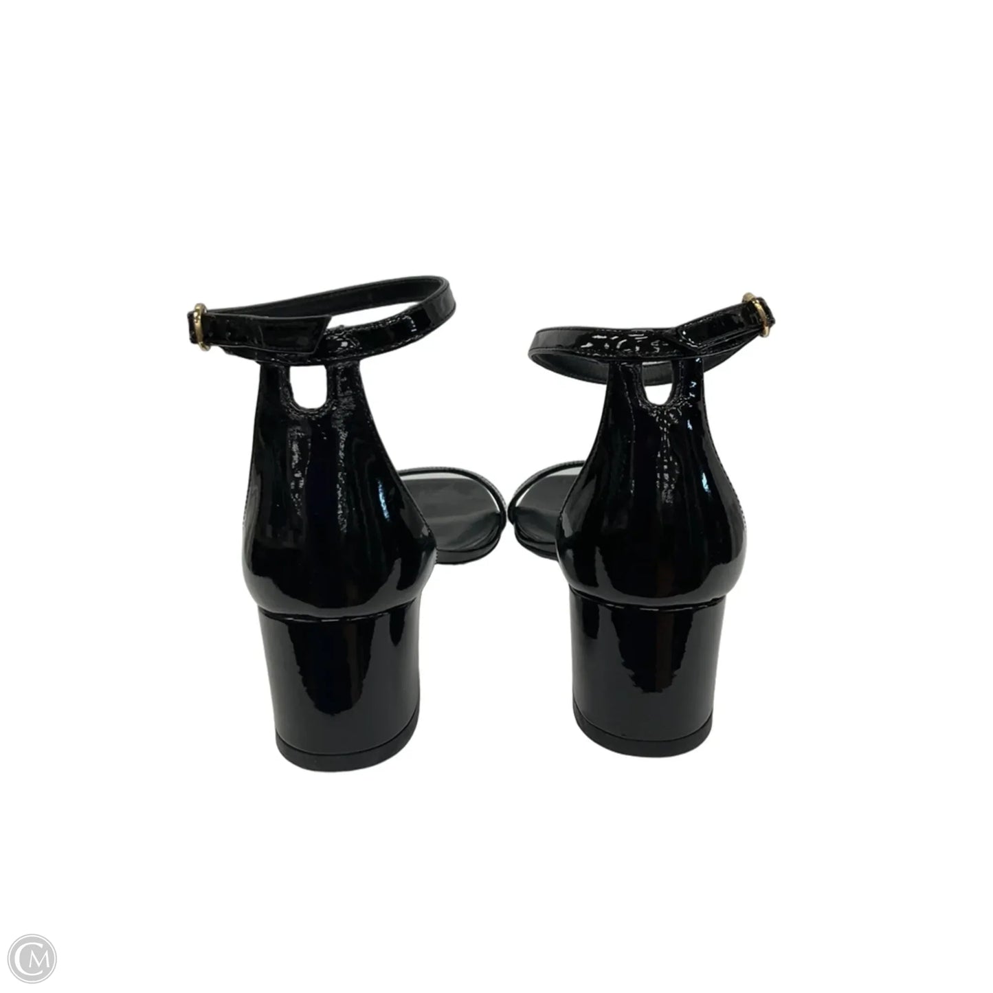 Shoes Heels Kitten By Stuart Weitzman In Black, Size: 7.5