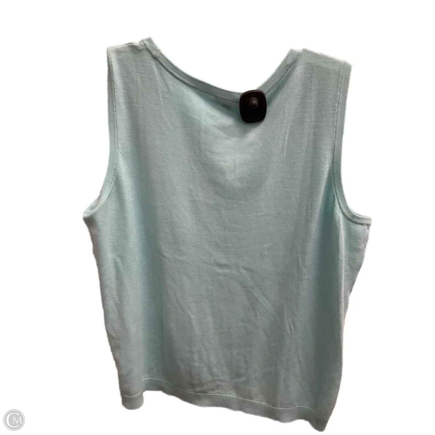 Top Sleeveless By Talbots In Blue, Size: 2x