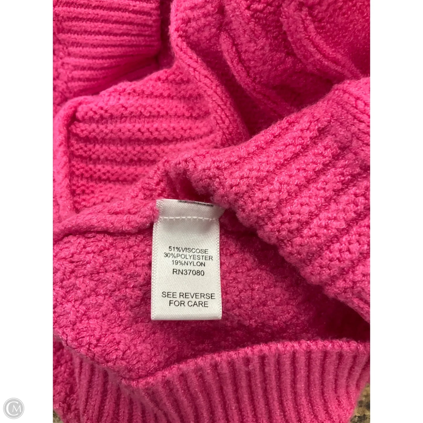 Sweater By Versona In Pink, Size: M