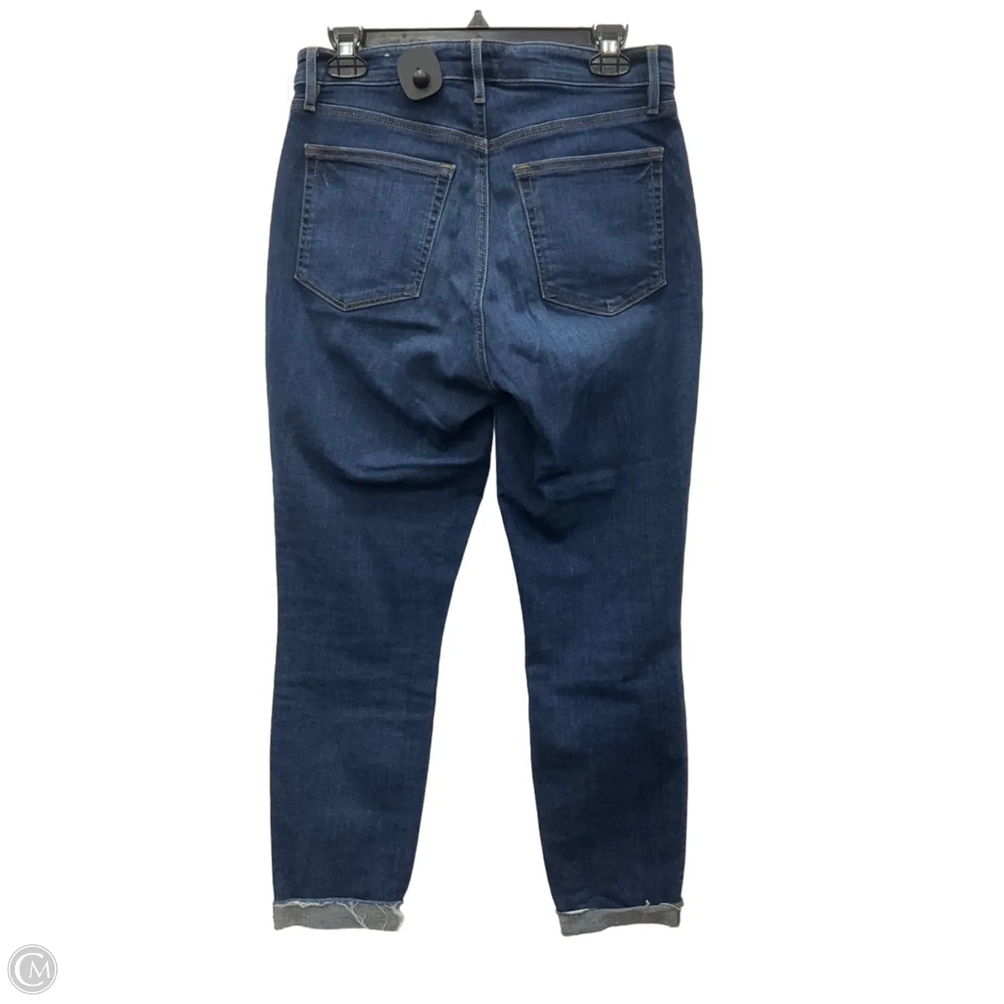 Jeans Skinny By Loft In Blue Denim, Size: 6