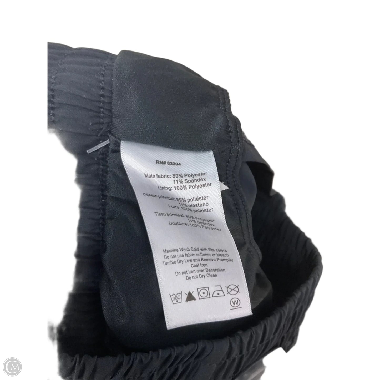 Athletic Shorts By Asics In Black, Size: S