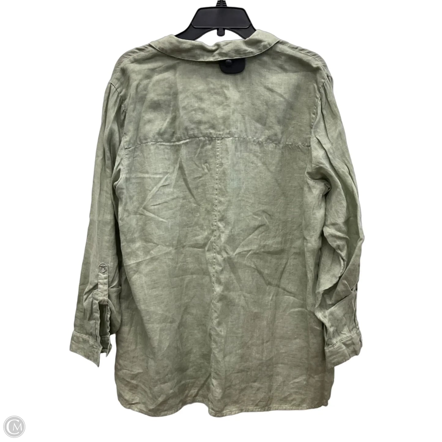 Tunic Long Sleeve By J. Jill In Green, Size: Xl