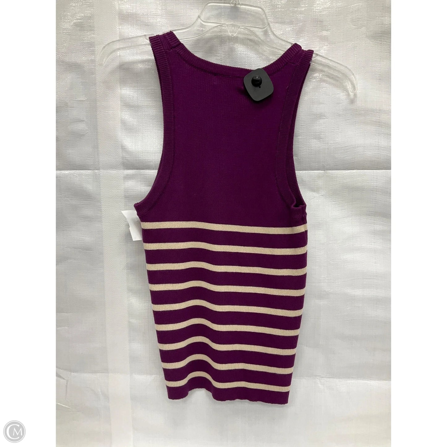 Top Sleeveless By Entro In Purple, Size: L