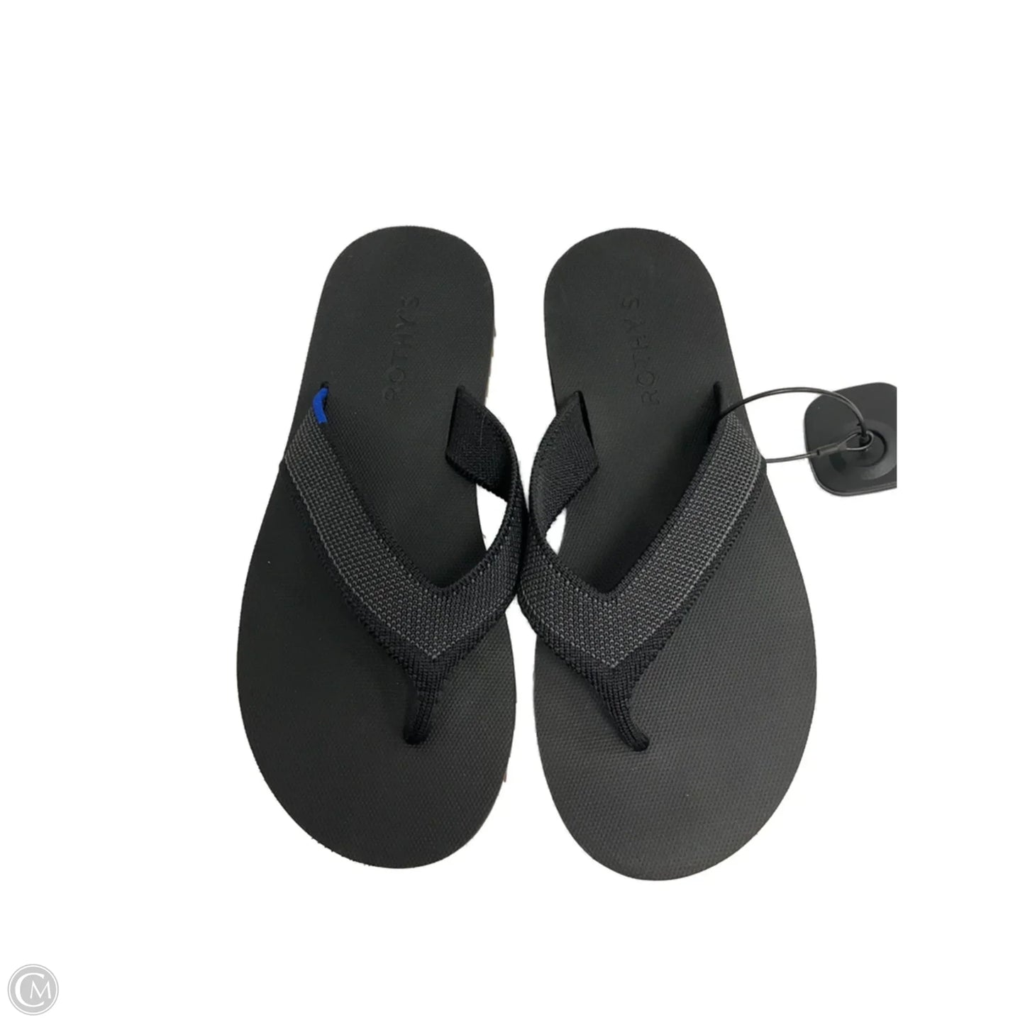 Sandals Flip Flops By Rothys In Black, Size: 7
