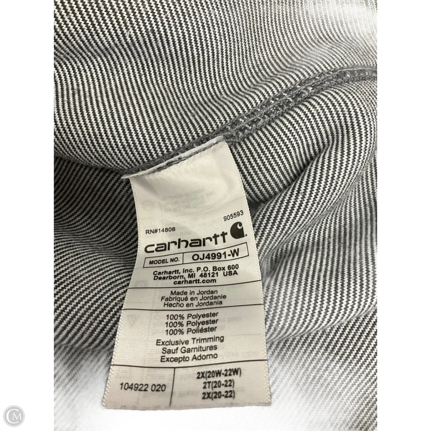 Athletic Fleece By Carhartt In Grey, Size: 2x