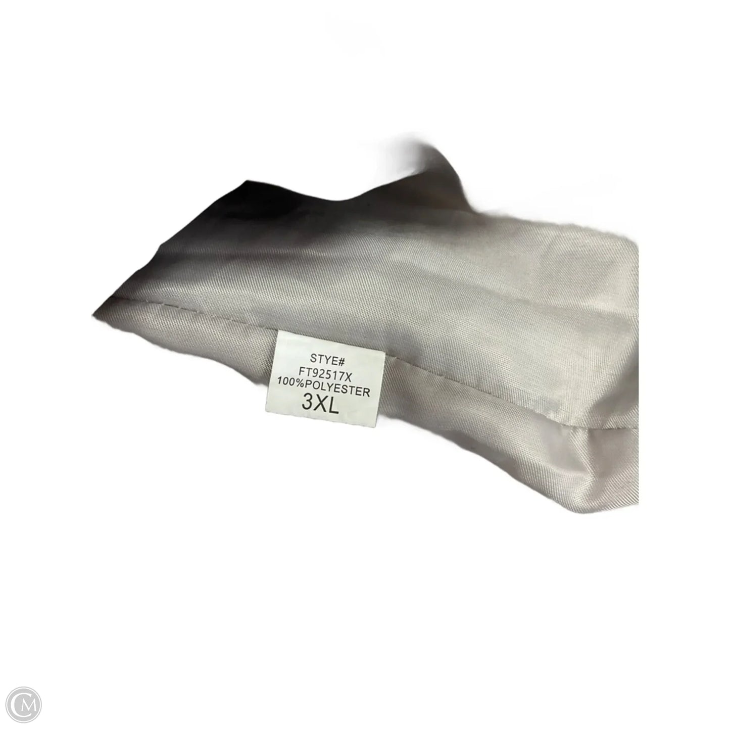 Coat Faux Fur & Sherpa By Clothes Mentor In Grey, Size: 3x