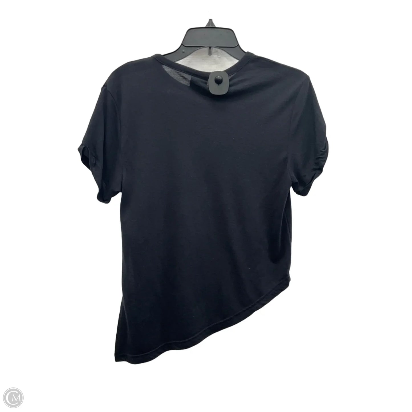 Athletic Top Short Sleeve By Gym Shark In Black, Size: S