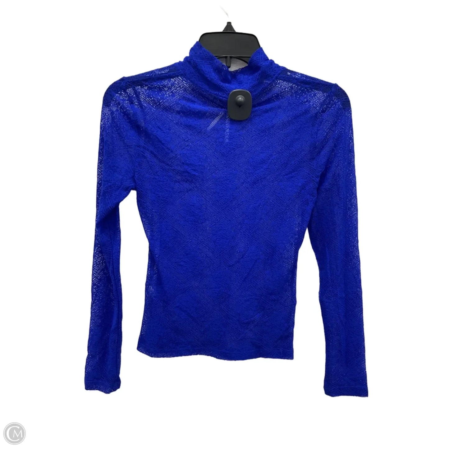 Top Long Sleeve By Anthropologie In Blue, Size: Xs