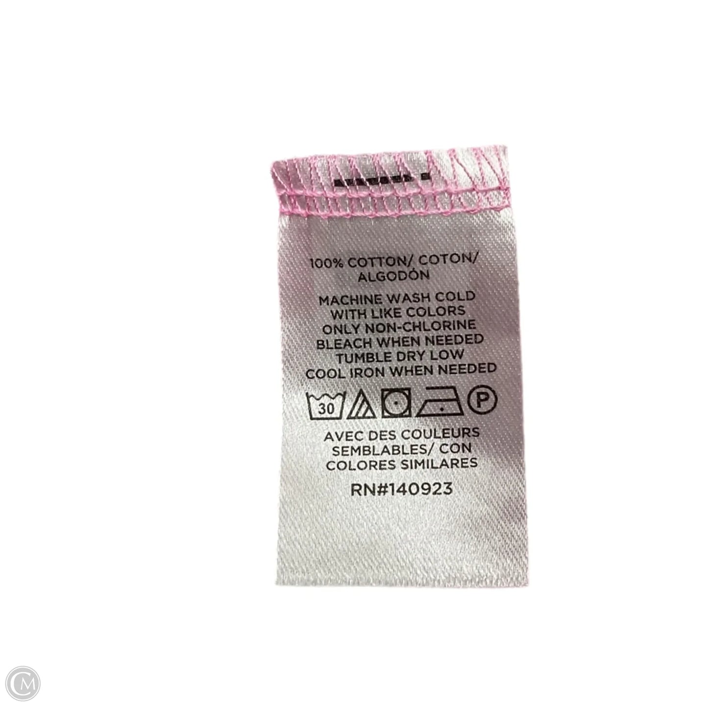 Top Sleeveless Basic By Loft In Pink, Size: M