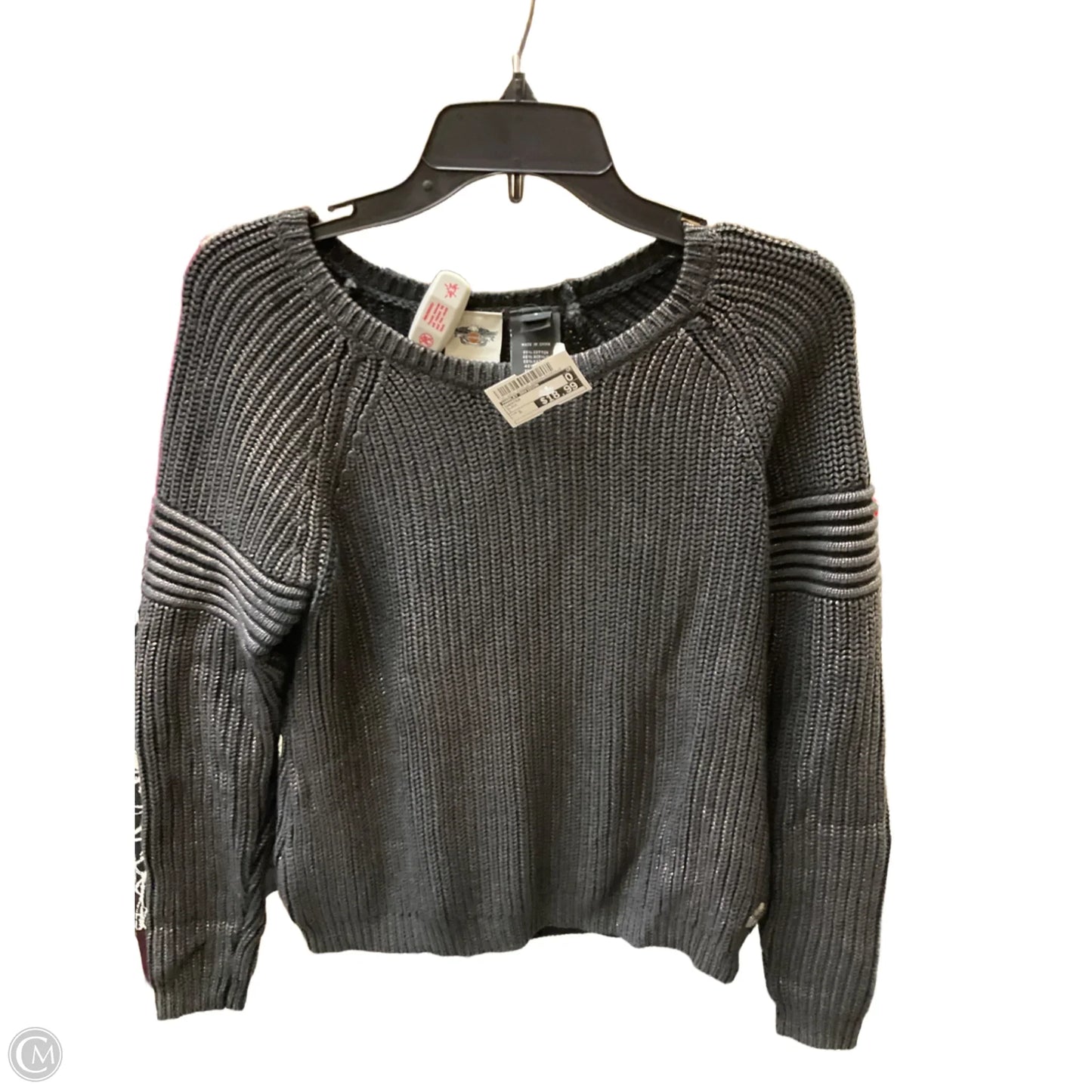 Sweater By Harley Davidson In Black, Size: S