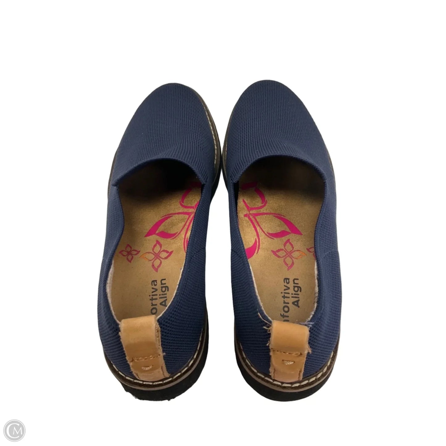 Shoes Flats By Comfortiva In Navy, Size: 7.5