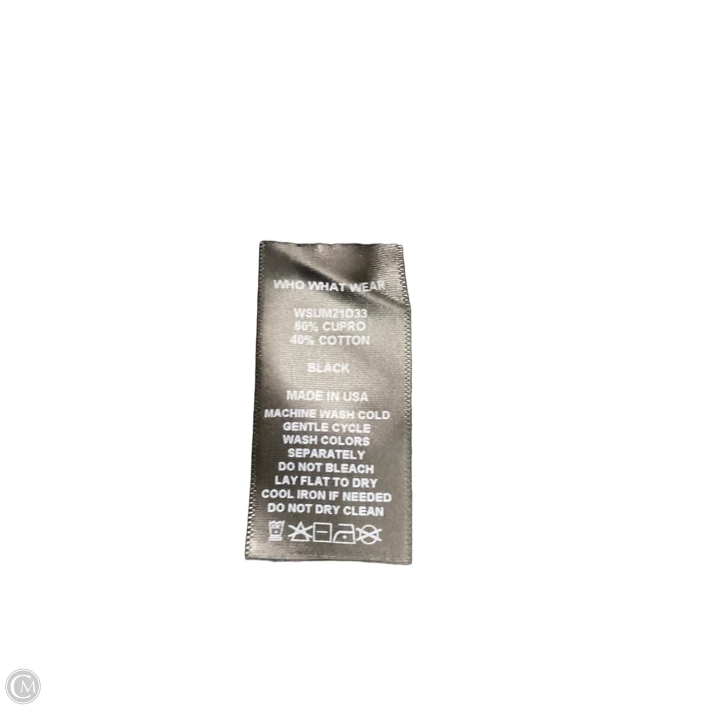 Dress Casual Midi By Who What Wear In Black, Size: M