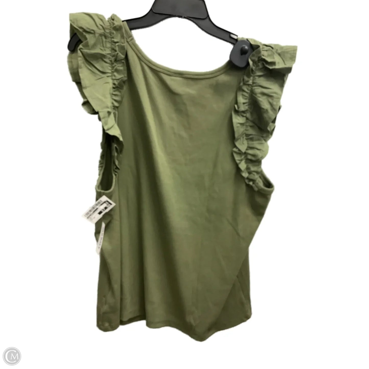 Top Sleeveless By Old Navy In Green, Size: 3x