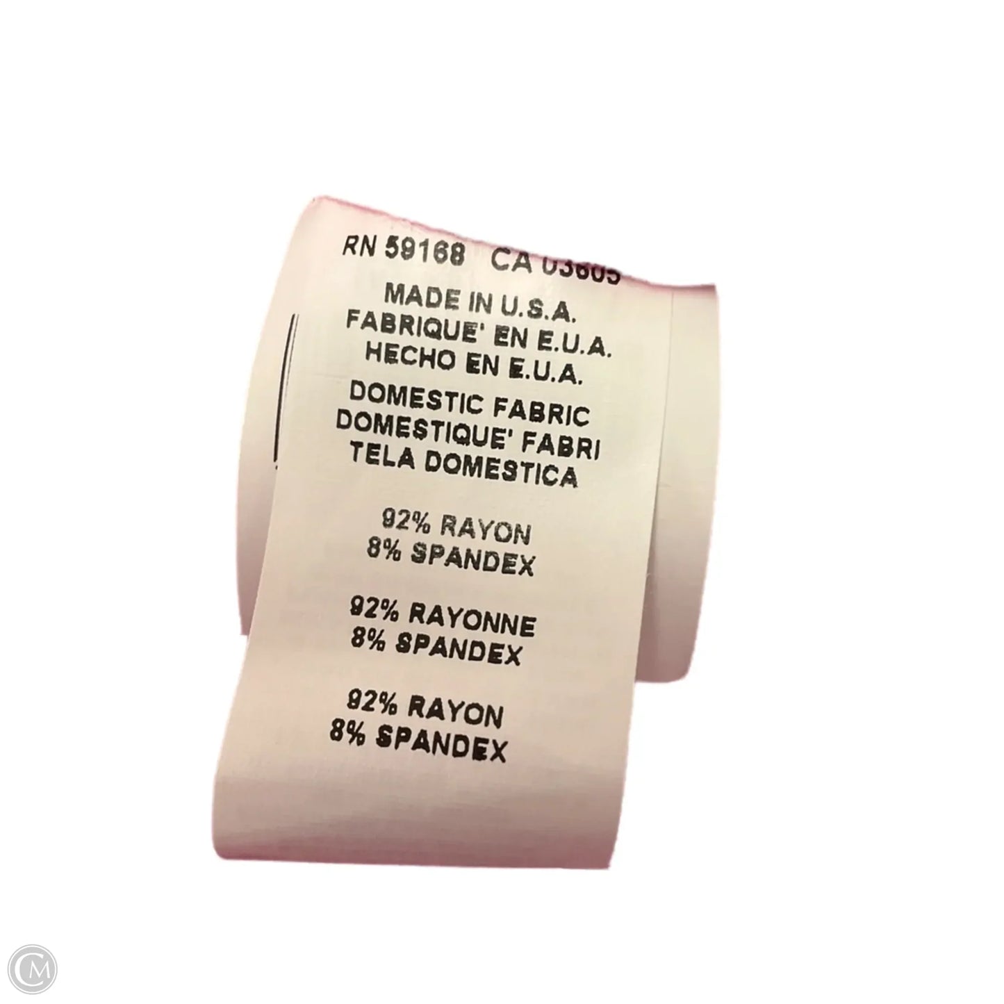 Top Sleeveless By Karen Kane In Pink, Size: Xl