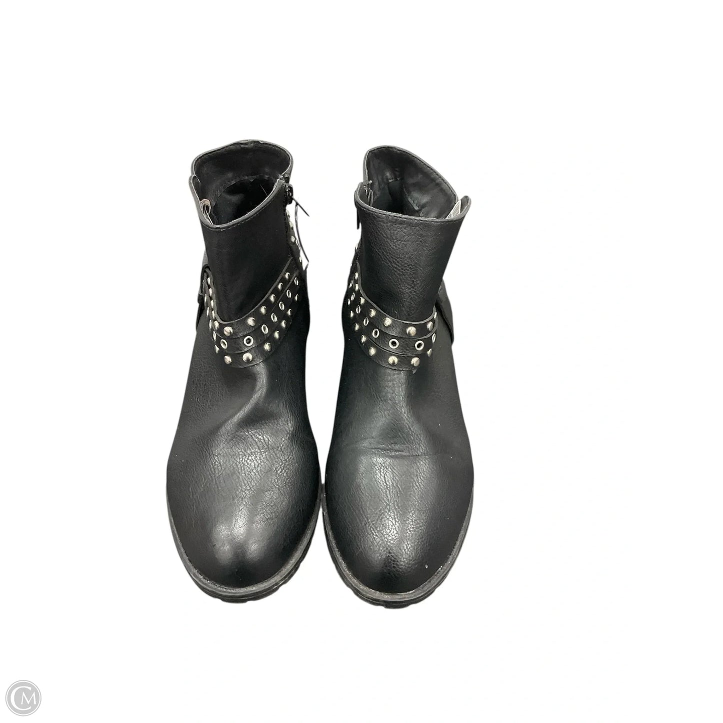 Boots Ankle Flats By Lane Bryant In Black, Size: 10