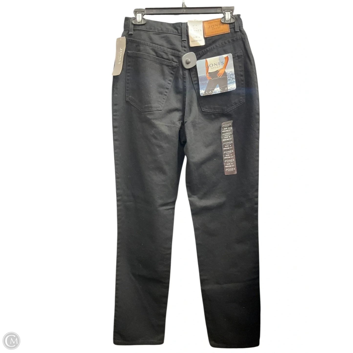 Jeans Straight By Clothes Mentor In Black, Size: 8