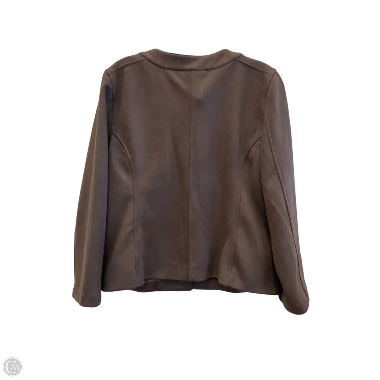 Blazer By Allison Daley In Brown, Size: Sp