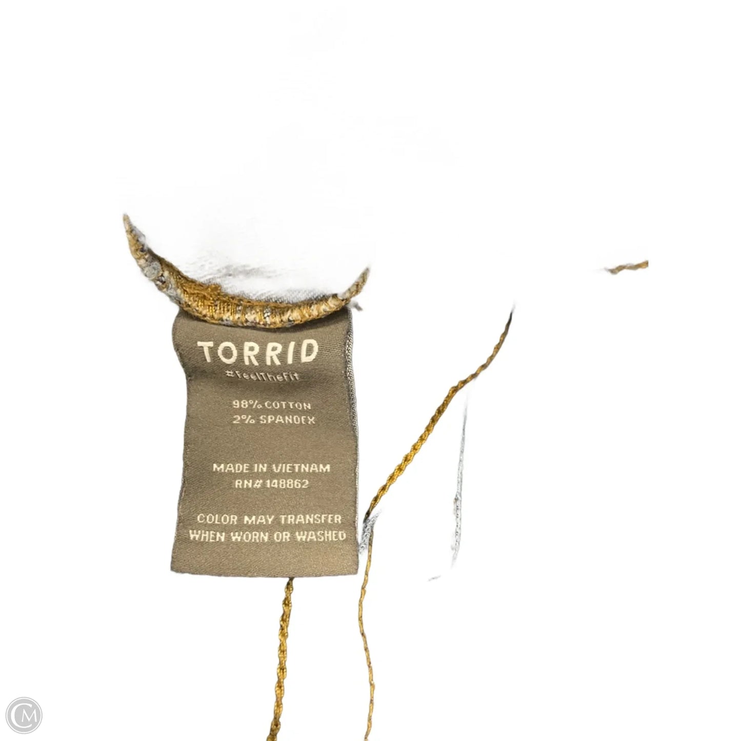 Jacket Denim By Torrid In Blue Denim, Size: 4x