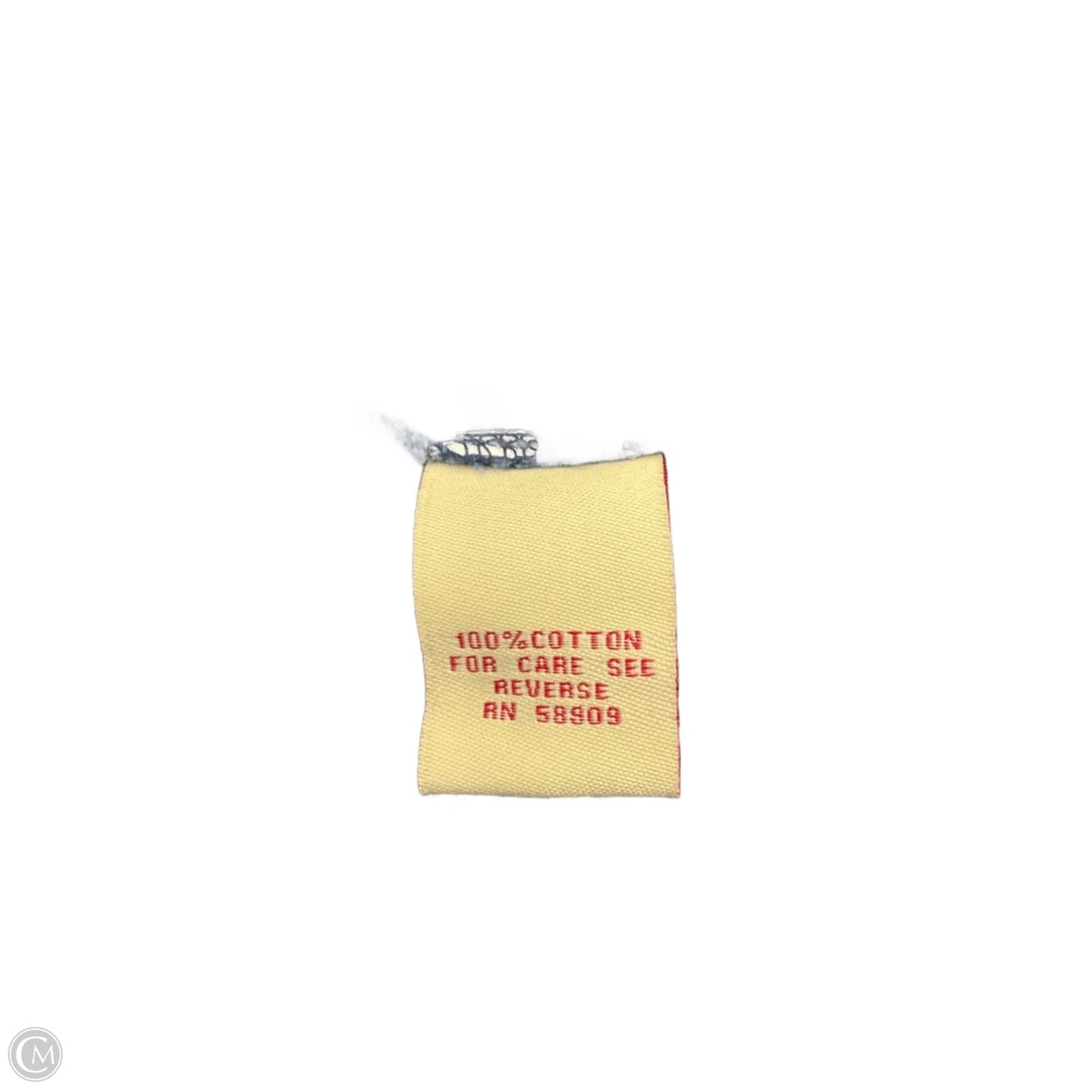 Blouse Long Sleeve By Reba In Plaid Pattern, Size: L