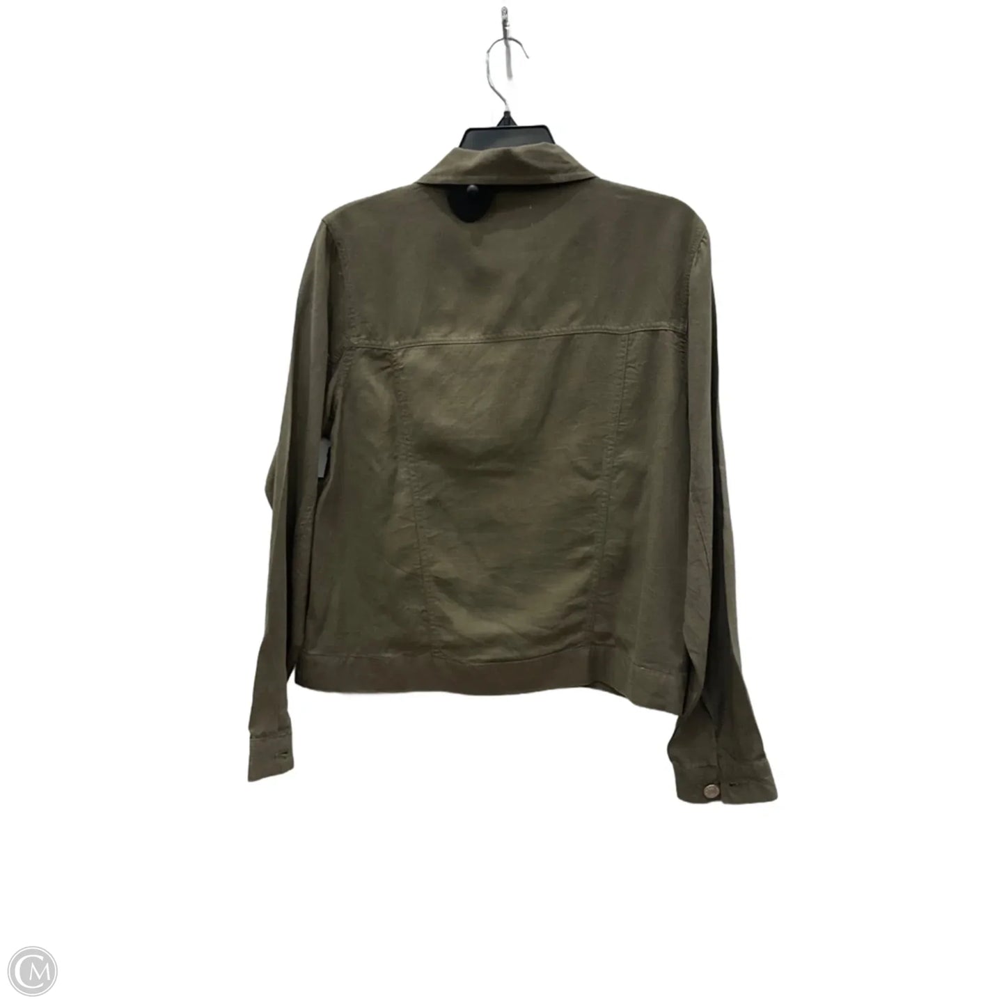 Blouse Long Sleeve By Thread And Supply In Green, Size: S