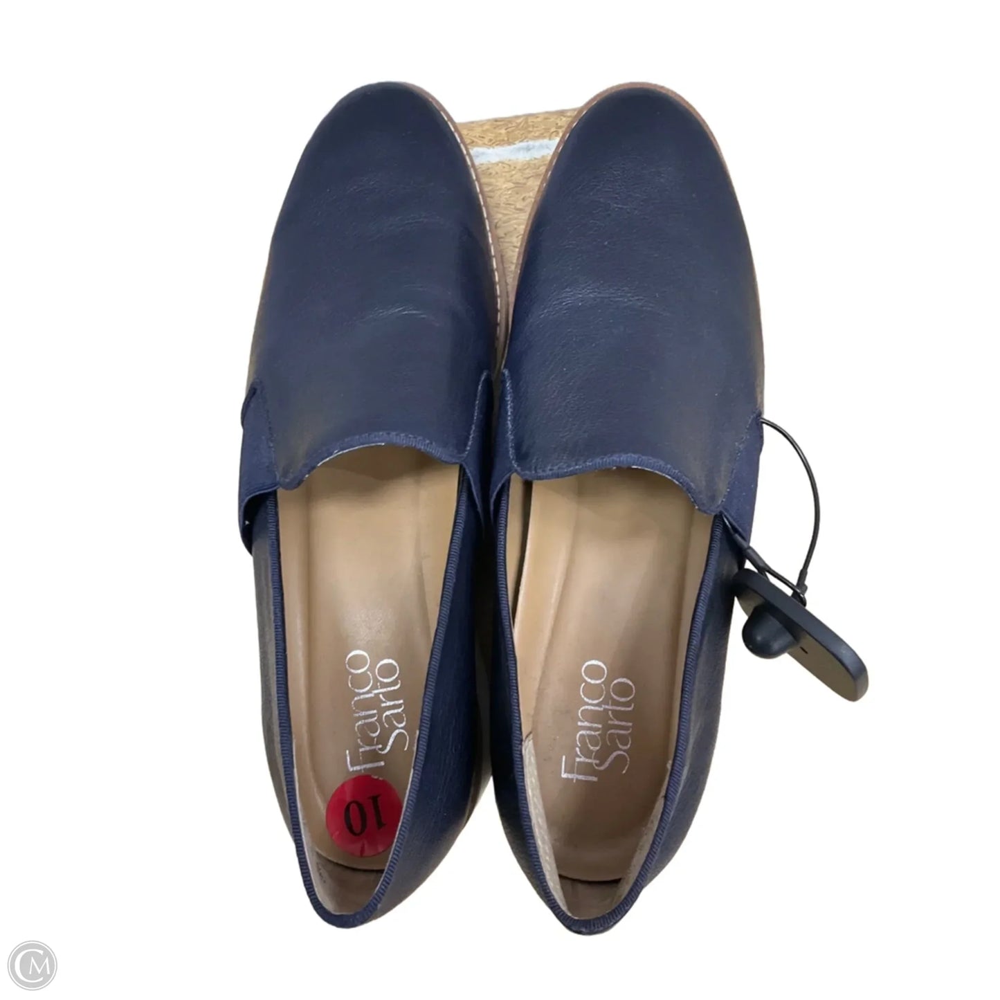 Shoes Flats By Franco Sarto In Navy, Size: 10