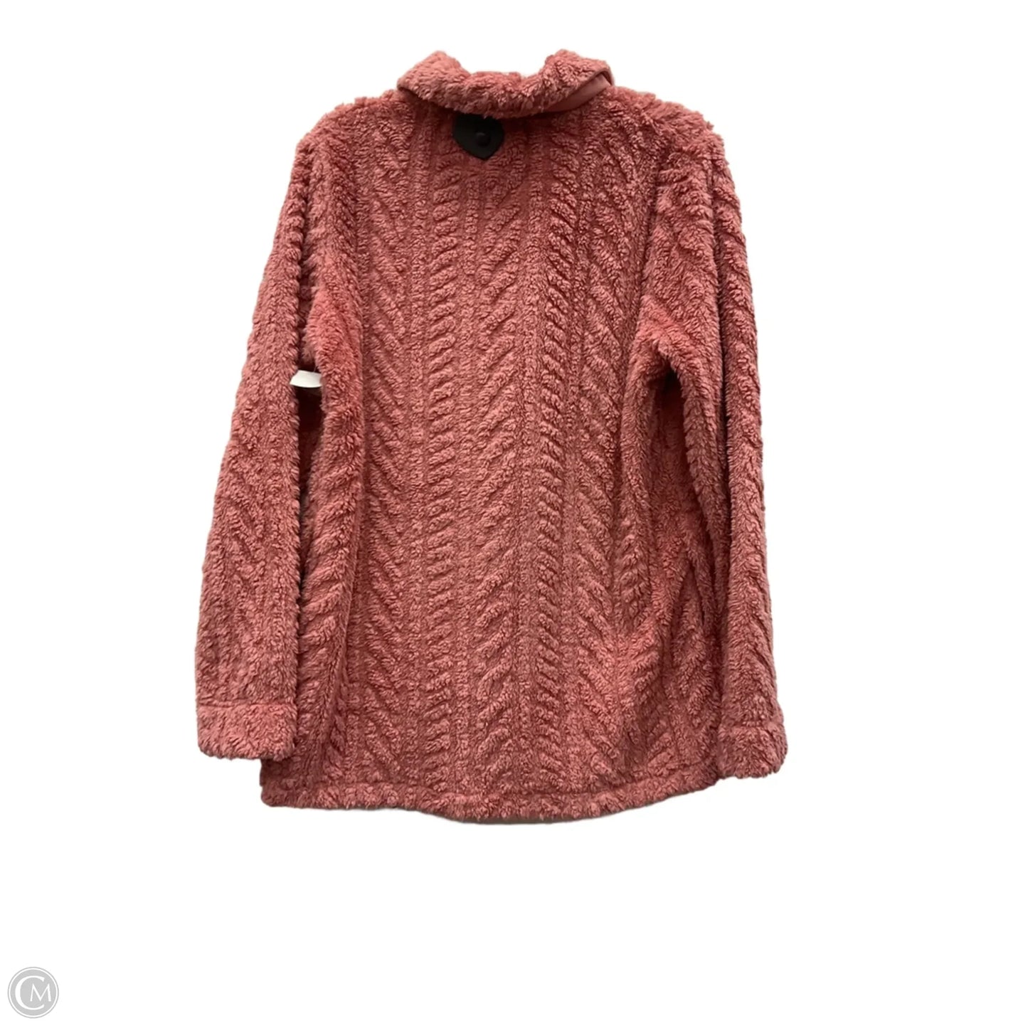 Cardigan By Cuddl Duds In Pink, Size: S