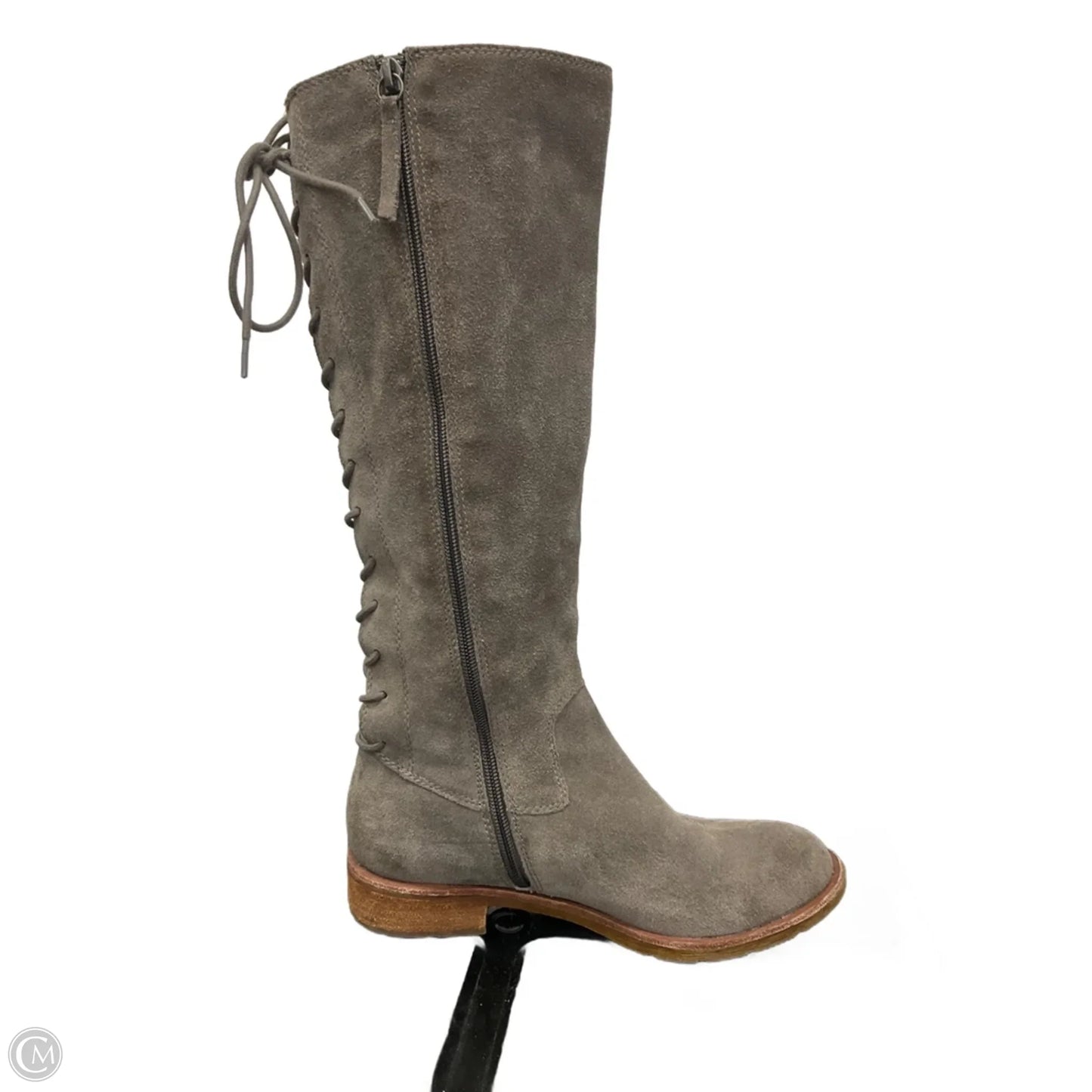 Boots Knee Flats By Sofft In Taupe, Size: 7