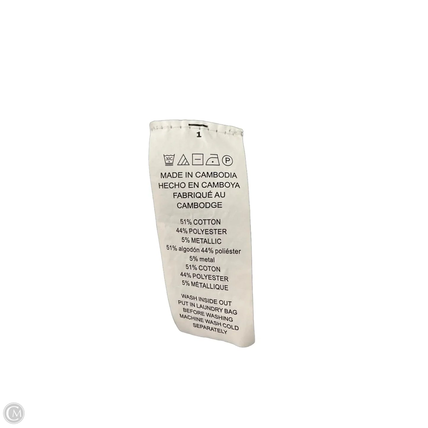 Top Short Sleeve By Michael By Michael Kors In Grey, Size: L